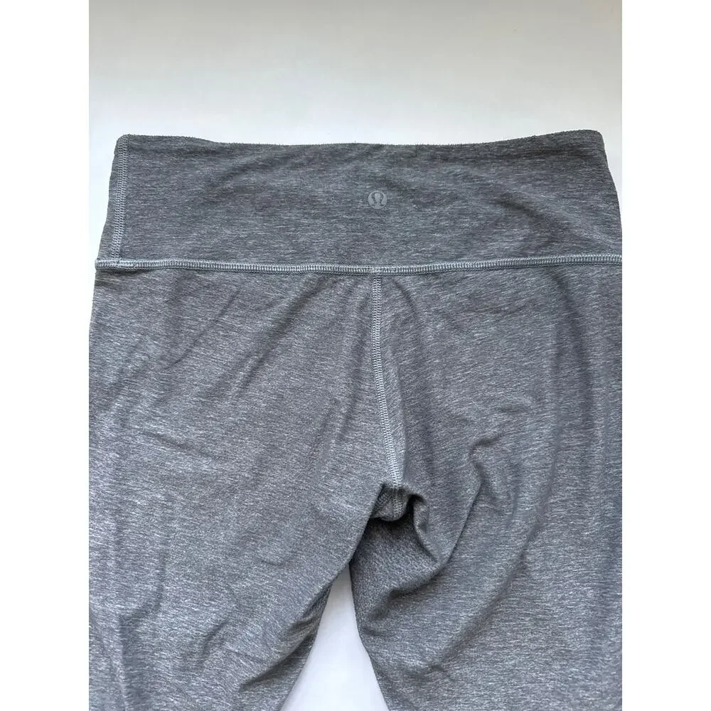 Lululemon Long Gray Leggings Size 6